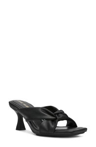 �A���N���C�� ���f�B�[�X �V���[�Y �q�[�� �T���_�� Anne Klein Jezebel Sandal Black �u���b�N