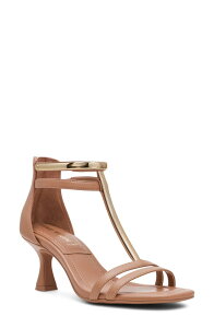 �A���N���C�� ���f�B�[�X �V���[�Y �q�[�� �T���_�� Anne Klein Juliet-Strap Sandal Tan �^��