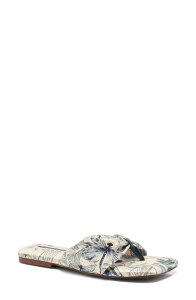 �t���[�s�[�v�� ���f�B�[�X �V���[�Y �T���_�� �v�����g Free People Tia Print Slide Sandal Dragonfly Bandana