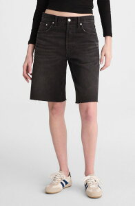 ���C�h�E�F�� ���f�B�[�X �{�g���X �f�j���p���c �V���[�g�p���c Madewell Thessex Long Baggy Denim Shorts Ashen Black Wash �u���b�N