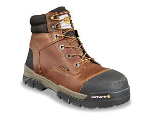 �J�[�n�[�g �����Y �V���[�Y �u�[�c�E���C���u�[�c Carhartt Ground Force Waterproof Composite Toe Work Boot Dark Brown �u���E��
