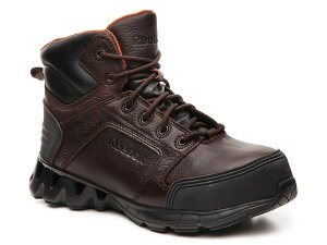 ���[�{�b�N �����Y �V���[�Y �u�[�c�E���C���u�[�c Reebok Work Zigkick Work Boot Dark Brown �u���E��