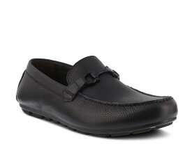 スプリングステップ メンズ スリッポン・ローファー シューズ Jarrett Loafer Black