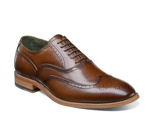 �X�e�C�V�[�A�_���X �����Y �V���[�Y �I�b�N�X�t�H�[�h �E�B���O�`�b�v Stacy Adams Dunbar Wingtip Oxford Cognac