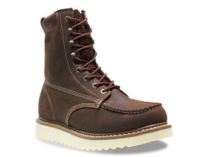 �E�����@���� �����Y �V���[�Y �u�[�c�E���C���u�[�c T�V���c �u�[�c Wolverine Loader Steel Toe Work Boot Dark Brown �u���E��