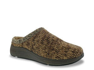�h�����[ �����Y �V���[�Y �T���_�� Drew Relax Slipper Dark Brown �u���E��
