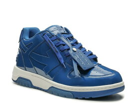 【送料無料】 オフ-ホワイト メンズ スニーカー シューズ Out of Office Specials Sneaker - Men's Blue Patent Leather/Fabric