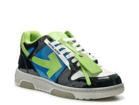 【送料無料】 オフ-ホワイト メンズ スニーカー シューズ Out of Office Specials Sneaker - Men's Black/Green/Blue Patent Leather