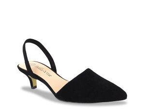 �x�����B�[�^ ���f�B�[�X �V���[�Y �p���v�X Bella Vita Sarah Pump Black Suede �u���b�N