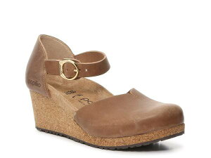 rPVgbN fB[X V[Y pvX Birkenstock Mary Wedge Pump Cognac