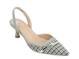�W�����l �R���N�V���� ���f�B�[�X �V���[�Y �p���v�X Journee Collection Nellia Pump Grey Plaid �O���[