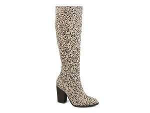 �W�����l �R���N�V���� ���f�B�[�X �V���[�Y �u�[�c�E���C���u�[�c Journee Collection Kyllie Wide Calf Boot Light Brown/Black Cheetah Print �u���b�N