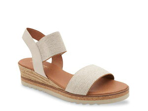 �A���h���A �A�[�X ���f�B�[�X �V���[�Y �T���_�� Andre Assous Neveah Espadrille Wedge Sandal Beige �x�[�W��
