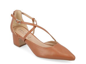 Wl RNV fB[X V[Y pvX Journee Collection Galvinn Pump Cognac