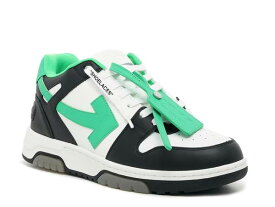 【送料無料】 オフ-ホワイト メンズ スニーカー シューズ Out of Office Sneaker - Men's Mint Green/Black Leather