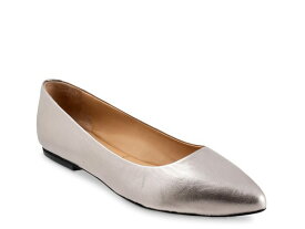 【送料無料】 トロッターズ レディース パンプス シューズ Estee Flat Silver Metallic