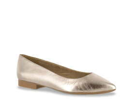 ベラヴィータ レディース パンプス シューズ Vivien Flat Gold Metallic Leather