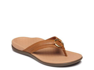 oCIjbN fB[X V[Y T_ Vionic Tide Aloe Flip Flop Cognac
