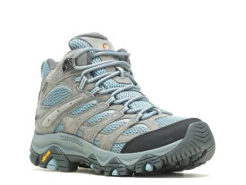【送料無料】 メレル レディース ブーツ・レインブーツ ハイキングシューズ シューズ MOAB 3 Mid WP Hiking Boot - Women's Light Blue/Slate Grey
