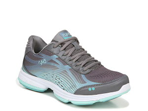���C�J ���f�B�[�X �V���[�Y �X�j�[�J�[ �v���X�T�C�Y Ryka Devotion Plus 3 Walking Shoe - Women's Grey/Light Blue �O���[