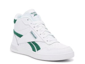 【送料無料】 リーボック レディース スニーカー シューズ Court Advance High-Top Sneaker - Women's White/Green