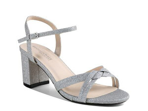 xW~EH[N fB[X V[Y T_ Touch Ups by Benjamin Walk Elle Sandal Silver Metallic Vo[