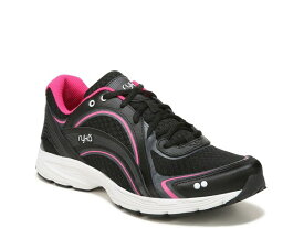 【送料無料】 ライカ レディース スニーカー ウォーキングシューズ シューズ Sky Walk Walking Shoe - Women's Black/Pink Leather