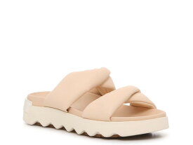 【送料無料】 ソレル レディース サンダル シューズ Viibe Puff Platform Sandal Light Pink/Off White