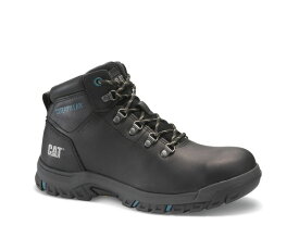 【送料無料】 キャタピラー レディース ブーツ・レインブーツ シューズ Mae Steel Toe Work Boot Black