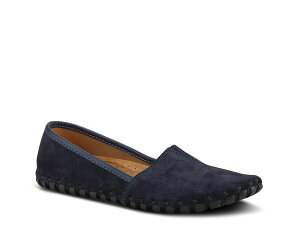XvOXebv fB[X V[Y Xb|E[t@[ Spring Step Kathaleta Slip-On Navy lCr[