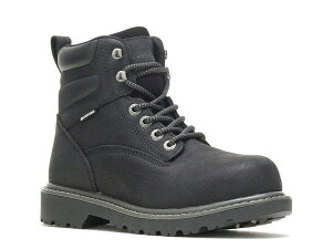 �E�����@���� �����Y �V���[�Y �u�[�c�E���C���u�[�c Wolverine Floorhand Work Boot Black �u���b�N