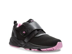 【送料無料】 プロペット レディース スニーカー ウォーキングシューズ シューズ Stability X Strap Walking Shoe - Women's Black/Pink