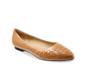 【送料無料】 トロッターズ レディース パンプス シューズ Estee Flat Light Brown