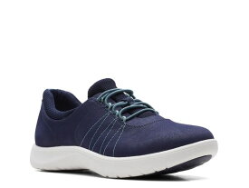 【送料無料】 クラークス レディース スニーカー シューズ Adella Stroll Sneaker Navy