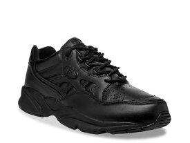 【送料無料】 プロペット メンズ スニーカー ウォーキングシューズ シューズ Stability Walker Walking Shoe Black Leather