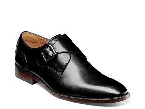 t[VC Y V[Y Xb|E[t@[ NXgbv N Florsheim Sorrento Monk Strap Slip-On Black ubN