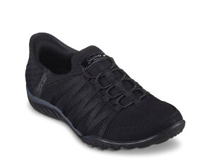 XPb`[Y fB[X V[Y Xb|E[t@[ Xj[J[ Skechers Slip-Ins Breathe Easy Roll-With-Me Slip-On Sneaker Black ubN