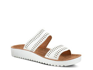 tNTX fB[X V[Y T_ Flexus by Spring Step Bayshore Sandal White zCg