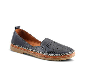 XvOXebv fB[X V[Y Xb|E[t@[ Spring Step Ingrid Slip-On Navy lCr[