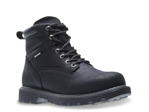 �E�����@���� �����Y �V���[�Y �u�[�c�E���C���u�[�c T�V���c �u�[�c Wolverine Floorhand Steel Toe Work Boot Black �u���b�N