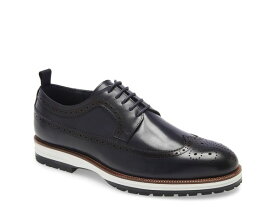 【送料無料】 アイクベーハー メンズ オックスフォード シューズ Louis Wingtip Oxford Navy