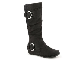 【送料無料】 ジュルネ コレクション レディース ブーツ・レインブーツ シューズ Jester Wide Calf Boot Black