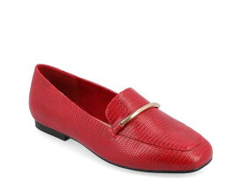 【送料無料】 ジュルネ コレクション レディース スリッポン・ローファー シューズ Wrenn Loafer Red