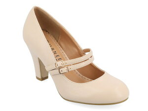 【送料無料】 ジュルネ コレクション レディース パンプス シューズ Windy Mary Jane Pump Beige