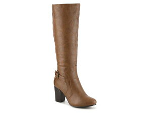 �W�����l �R���N�V���� ���f�B�[�X �V���[�Y �u�[�c�E���C���u�[�c Journee Collection Carver Wide Calf Boot Tan �^��