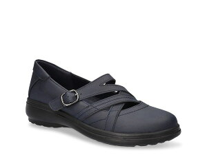 C[W[Xg[g fB[X V[Y Xb|E[t@[ Easy Street Wise Mary Jane Slip-On Navy lCr[