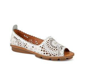 �X�v�����O�X�e�b�v ���f�B�[�X �V���[�Y �X���b�|���E���[�t�@�[ Spring Step Brandal Slip-On White �z���C�g