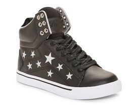 【送料無料】 パストリー レディース スニーカー シューズ Pop Tart Star Sneaker Black/Silver