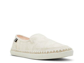 【送料無料】 ビラボン レディース スリッポン・ローファー シューズ Del Sol Slip-On Off White/Beige Leaf Print