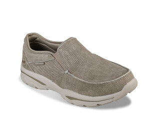 XPb`[Y Y V[Y Xb|E[t@[ bNXtBbg Skechers Relaxed Fit Creston Moseco Slip-On Taupe g[v